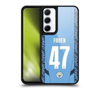 Head Case Designs Officially Licensed Manchester City Man City FC Phil Foden 2024/25 Players Home Kit Gel Armour Case [Military Grade Protection] Compatible With Samsung Galaxy A55 5G