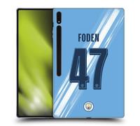 Head Case Designs Officially Licensed Manchester City Man City FC Phil Foden 2025/26 Players Home Kit Gel Case [Military Grade Protection] Compatible With Samsung Galaxy Tab S8 Ultra