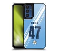Head Case Designs Officially Licensed Manchester City Man City FC Phil Foden 2025/26 Players Home Kit Gel Armour Case [Military Grade Protection] Compatible With Samsung Galaxy A15