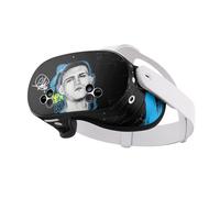 Head Case Designs Officially Licensed Manchester City Man City FC Phil Foden Graffiti Collection by Murwalls Vinyl Sticker Skin Decal Cover Compatible With Meta Quest 3S