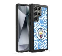 Head Case Designs Officially Licensed Manchester City Man City FC Sky Blue Pattern Fight Graphics Ultra-Armoured Shockproof Case [Military Grade Protection] Compatible With Samsung Galaxy S24 Ultra 5G