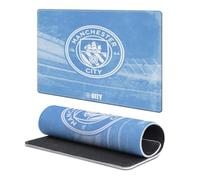 Head Case Designs Officially Licensed Manchester City Man City FC Stadium Crest Logo 9.84 x 11.81 x 0.12 inches (250 x 300 mm) - S Gaming Office Desk PC Keyboard Mouse Mat Pad