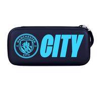 Head Case Designs Officially Licensed Manchester City Man City FC Sticker Collage Print Graphic Logo Hard Storage Travel Carry Case Compatible With Nintendo Switch