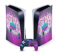 Head Case Designs Officially Licensed Manchester City Man City FC Team Graphics 2023 Champions of Europe Vinyl Faceplate Sticker Gaming Skin Decal Cover Compatible With PS5 Disc Console & DualSense