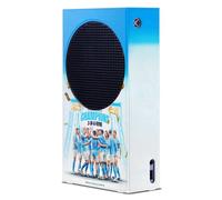 Head Case Designs Officially Licensed Manchester City Man City FC Team Poster 2023 Champions Game Console Wrap Case Cover Compatible With Xbox Series S Console