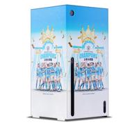 Head Case Designs Officially Licensed Manchester City Man City FC Team Poster 2023 Champions Game Console Wrap Case Cover Compatible With Xbox Series X