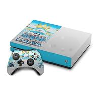 Head Case Designs Officially Licensed Manchester City Man City FC Team Poster 2023 Champions Vinyl Sticker Gaming Skin Decal Cover Compatible With Xbox One S Console and Controller Bundle
