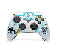 Head Case Designs Officially Licensed Manchester City Man City FC Team Poster 2023 Champions Vinyl Sticker Gaming Skin Decal Cover Compatible With Xbox Series X/S Controller