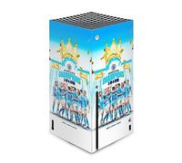 Head Case Designs Officially Licensed Manchester City Man City FC Team Poster 2023 Champions Vinyl Sticker Gaming Skin Decal Cover Compatible With Xbox Series X Console