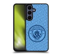 Head Case Designs Officially Licensed Manchester City Man City FC The Best Team Patterns Gel Armour Case [Military Grade Protection] Compatible With Samsung Galaxy S25 FE
