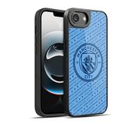 Head Case Designs Officially Licensed Manchester City Man City FC The Best Team Patterns Gel Armour Case [Military Grade Protection] Compatible With Apple iPhone 16e / iPhone 17e