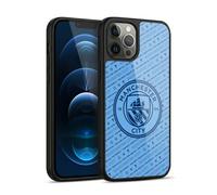 Head Case Designs Officially Licensed Manchester City Man City FC The Best Team Patterns Gel Armour Case [Military Grade Protection] Compatible With Apple iPhone 12 Pro Max
