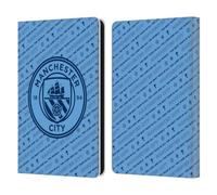 Head Case Designs Officially Licensed Manchester City Man City FC The Best Team Patterns Leather Wallet Case Compatible With Amazon Kindle Paperwhite 6