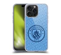 Head Case Designs Officially Licensed Manchester City Man City FC The Best Team Patterns Soft Gel Case Compatible With Apple iPhone 15 Pro Max