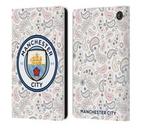 Head Case Designs Officially Licensed Manchester City Man City FC Third 2020/21 Badge Kit Leather Wallet Case Compatible With Amazon Fire 7 2022