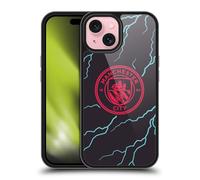 Head Case Designs Officially Licensed Manchester City Man City FC Third 2023/24 Badge Kit Gel Armour Case [Military Grade Drop Protection] Compatible With Apple iPhone 15
