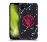 Head Case Designs Officially Licensed Manchester City Man City FC Third 2023/24 Badge Kit Hard Back Case Compatible With Apple iPhone XR
