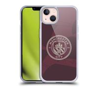 Head Case Designs Officially Licensed Manchester City Man City FC Third 2024/25 Badge Kit Soft Gel Case Compatible With Apple iPhone 13