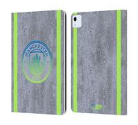 Head Case Designs Officially Licensed Manchester City Man City FC Third 2025/26 Badge Kit Leather Wallet Case Compatible With Apple iPad Air 11 2020/2022/2024/2025