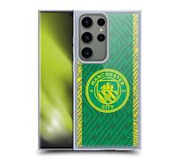 Head Case Designs Officially Licensed Manchester City Man City FC Third Goalkeeper 2023/24 Badge Kit Gel Case [Military Grade] Compatible with Samsung Galaxy S23 Ultra 5G and Compatible with MagSafe