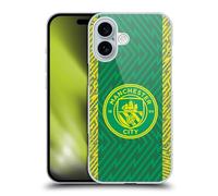Head Case Designs Officially Licensed Manchester City Man City FC Third Goalkeeper 2023/24 Badge Kit Hard Back Case Compatible With Apple iPhone 16