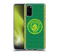 Head Case Designs Officially Licensed Manchester City Man City FC Third Goalkeeper 2023/24 Badge Kit Gel Case [Military Grade Protection] Compatible With Samsung Galaxy S20 / S20 5G