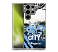 Head Case Designs Officially Licensed Manchester City Man City FC You Are My City Moonchester & Moonbeam Hard Back Case Compatible With Samsung Galaxy S24 Ultra 5G