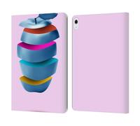 Head Case Designs Officially Licensed Mark Ashkenazi Apple Pastel Potraits Leather Wallet Case Compatible With Apple iPad Air 13 2024/2025