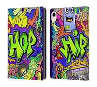 Head Case Designs Officially Licensed Mark Ashkenazi Hip Hop Music Graffiti Leather Wallet Case Compatible With Apple iPad mini (2021/2024)
