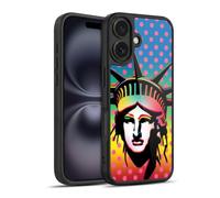 Head Case Designs Officially Licensed Mark Ashkenazi Liberty Pop Culture Gel Armour Case [Military Grade Protection] Compatible With Apple iPhone 16