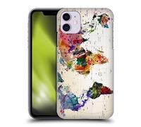 Head Case Designs Officially Licensed Mark Ashkenazi Map Of The World Pop Culture Hard Back Case Compatible With Apple iPhone 11