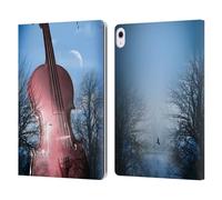 Head Case Designs Officially Licensed Mark Ashkenazi Violin Music Leather Wallet Case Compatible With Apple iPad Air 13 2024/2025
