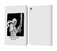 Head Case Designs Officially Licensed Matt Bailey His Brain Was Infected Samurai Leather Wallet Case Compatible With Apple iPad Air 13 2024/2025