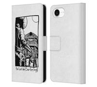 Head Case Designs Officially Licensed Matt Bailey Luck Won't Save Them Art Leather Wallet Case Compatible With Apple iPhone 16e