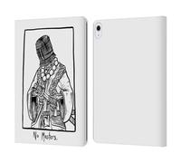 Head Case Designs Officially Licensed Matt Bailey No Masters Samurai Leather Wallet Case Compatible With Apple iPad Air 13 2024/2025