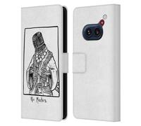 Head Case Designs Officially Licensed Matt Bailey No Masters Samurai Leather Wallet Case Compatible With Nothing Phone (2a)