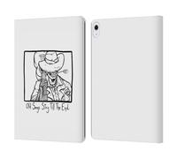 Head Case Designs Officially Licensed Matt Bailey Old Songs Art Leather Wallet Case Compatible With Apple iPad Air 13 2024/2025