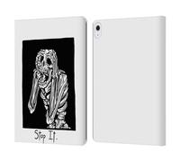 Head Case Designs Officially Licensed Matt Bailey Stop It Skull Leather Wallet Case Compatible With Apple iPad Air 13 2024/2025