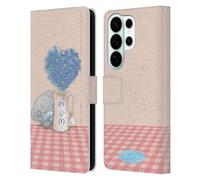 Head Case Designs Officially Licensed Me To You Blue Flowers ALL About Love Leather Wallet Case Compatible With Samsung Galaxy S26 Ultra