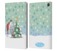 Head Case Designs Officially Licensed Me To You Christmas Tree Classic Tatty Teddy Leather Wallet Case Compatible With Amazon Fire Max 11 2023