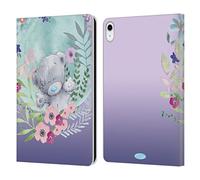 Head Case Designs Officially Licensed Me To You Happy Tatty Soft Focus Leather Wallet Case Compatible With Apple iPad 10.9 2022/2025