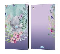 Head Case Designs Officially Licensed Me To You Happy Tatty Soft Focus Leather Wallet Case Compatible With Apple iPad 10.2 2019/2020/2021