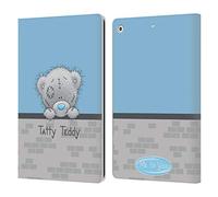 Head Case Designs Officially Licensed Me To You Hello Classic Tatty Teddy Leather Wallet Case Compatible With Apple iPad 10.2 2019/2020/2021