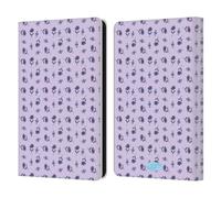 Head Case Designs Officially Licensed Me To You Lilac Pattern Soft Focus Leather Wallet Case Compatible With Amazon Kindle Paperwhite 6