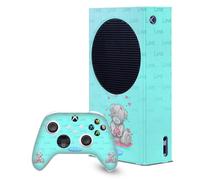 Head Case Designs Officially Licensed Me To You Love Classic Tatty Teddy Game Console Wrap and Game Controller Skin Bundle Compatible With Xbox Series S