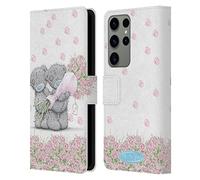 Head Case Designs Officially Licensed Me To You Pink Roses ALL About Love Leather Wallet Case Compatible With Samsung Galaxy S23 Ultra 5G