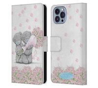 Head Case Designs Officially Licensed Me To You Pink Roses ALL About Love Leather Wallet Case Compatible With Apple iPhone 14