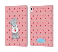 Head Case Designs Officially Licensed Me To You Strawberry Retro Fun Leather Wallet Case Compatible With Apple iPad Air 13 2024/2025