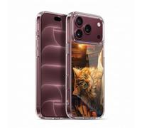 Head Case Designs Officially Licensed Michael David Ward Boom Shop Kitty Humor & Botanicals Gel Case [Military Grade Protection] Compatible With Apple iPhone 18 Pro Max