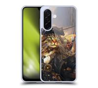 Head Case Designs Officially Licensed Michael David Ward Captain Cat Humor & Botanicals Gel Case [Military Grade Protection] Compatible With Samsung Galaxy A26 5G